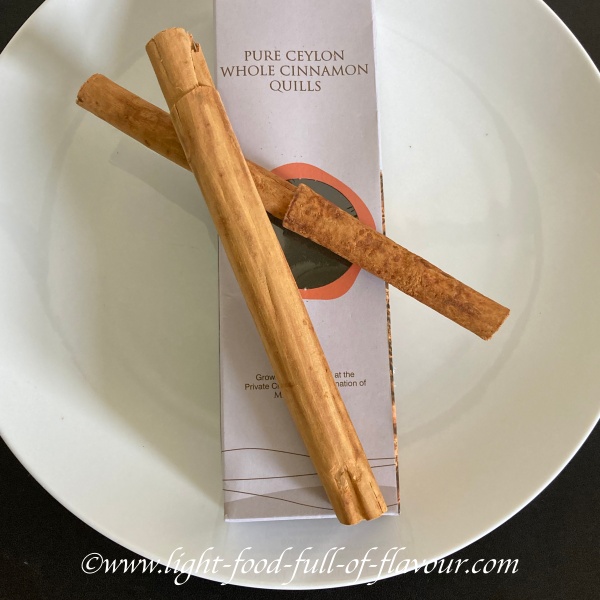 Healthy cinnamon