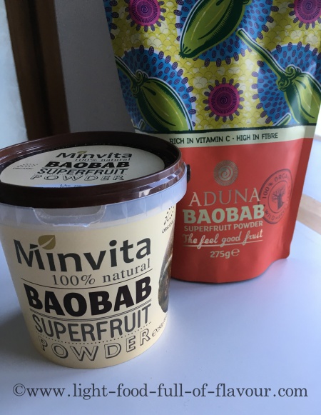 Super-healthy baobab fruit